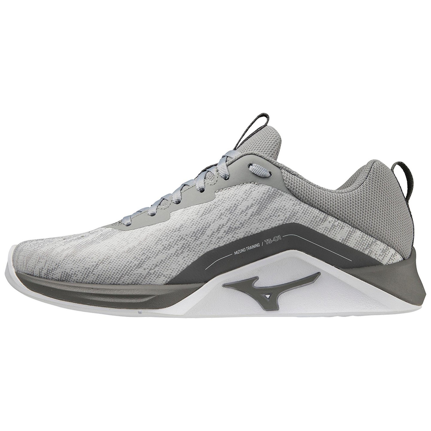 Mizuno Men's TS-01 Training Shoe, 9, Grey-White, цвет: Серый — фото 1