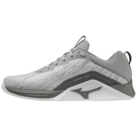 Обувь Mizuno Women's TS-01 Training Shoe, 8 1/2, Grey-White
