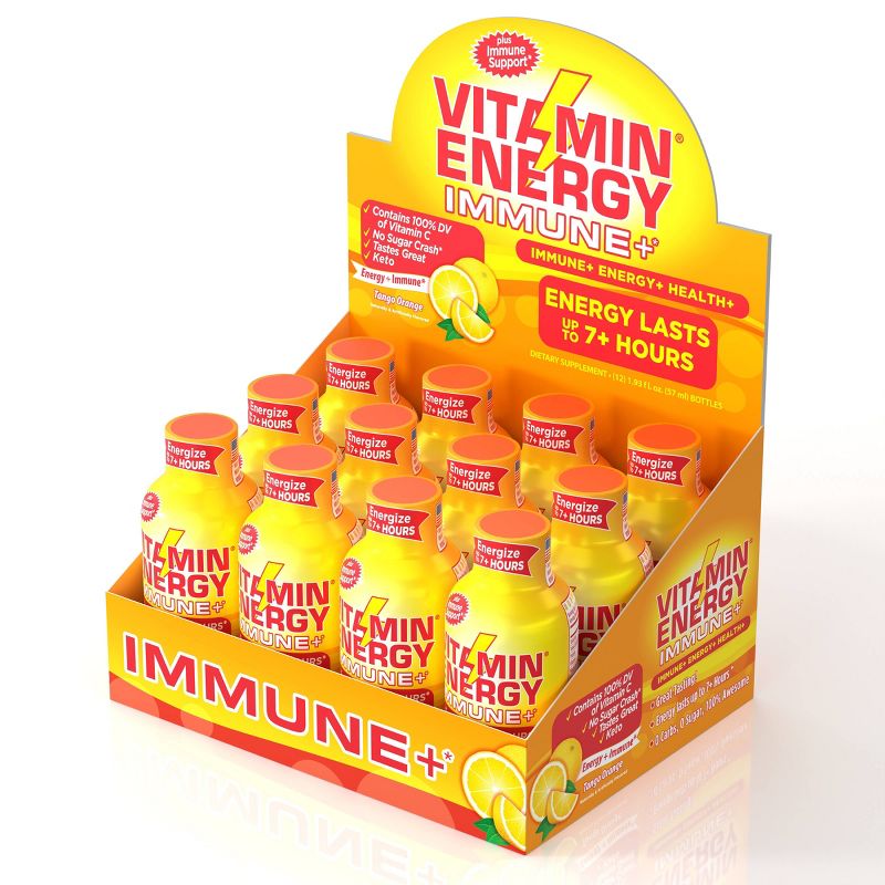 Vitamin Energy Immune Supplements - 1.93 fl oz, 3 of 6