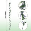 Unique Bargains Home Decor Artificial Lvy Garland Greenery Vines Decor 6 Pcs 72" - 2 of 4