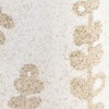 Sagebrook Home 8" Ceramic Vase - Contemporary Ivory/Beige Botanical Design Decorative Table Accent for Home or Office - Unique Gift Idea - 4 of 4
