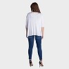 24seven Comfort Apparel Womens Elbow Sleeve Open Cardigan - 2 of 3