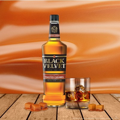 Black Velvet Caramel Canadian Whisky - 750ml Bottle