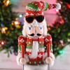 Ornativity Christmas Wooden Skier Man Nutcracker - 15 in - image 4 of 4