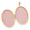 Black Bow Jewelry 14k Yellow Gold 38mm Oval Locket - 4 of 4