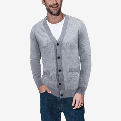 Shawl cardigan with elbow patch.  Mens fashion sweaters, Mens outfits, Mens  cardigan sweater