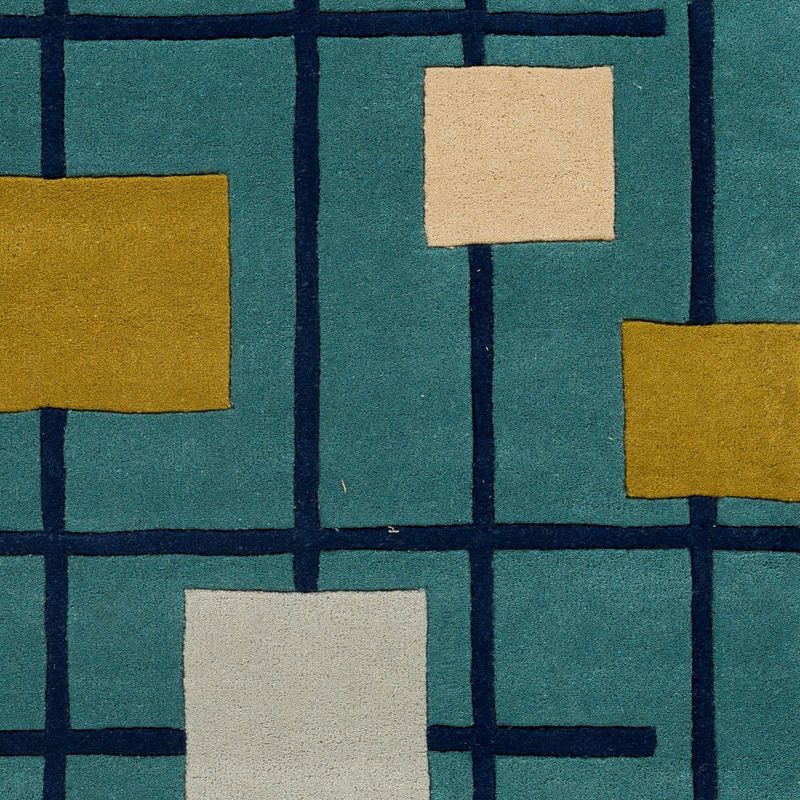 Mark & Day Charlo Tufted Indoor Area Rugs Teal, 6 of 9