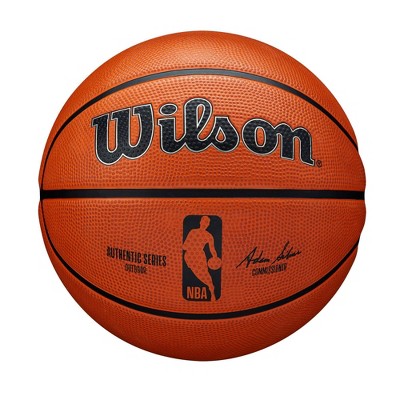 Wilson NBA Authentic Series Outdoor 28.5" Basketball - Brown