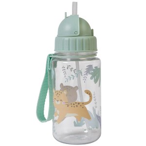 SARO Kids 450ml Water Bottle with Flip Straw & Handle | Spill-Proof & Portable - 1 of 4