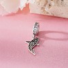 Sterling Silver Shark Charm - Ocean Theme Bead for Bracelets, Jewelry Gift for Women - 3 of 4