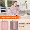 Heated Electric Throw Blanket, Fast Heating Electric Blankets with 5 Heating Levels & 4 Hours Auto Off, Pink Tie-Dye, 62" x 84" - 4 of 4