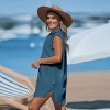 Women's Pure Cotton Button-Down Beach Cover-Up Dress - Cupshe - 2 of 4