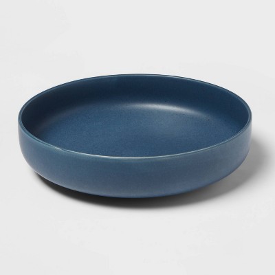 118oz Stoneware Tilley Serving Bowl Blue - Threshold™