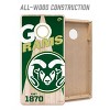 NCAA Colorado State Rams 2'x4' Wood Toss Game Set - 3 of 4