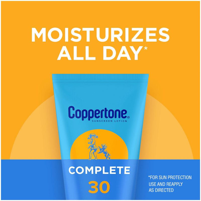 Coppertone Complete Sunscreen Lotion - SPF 30 - 7 fl oz, 6 of 12