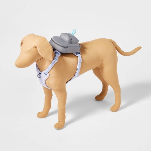 Dog backpack hot sale leash