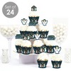 Big Dot of Happiness Holy Nativity - Cupcake Decoration - Manger Scene Religious Christmas Cupcake Wrappers and Treat Picks Kit - Set of 24 - 2 of 4