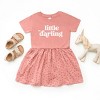 The Juniper Shop Little Darling Toddler Dress - 3T - Mauve Spot - 2 of 4
