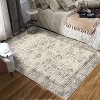Area Rugs, Vintage Rug, Machine Washable, Floor Carpet Indoor, Low Pile Non Slip Floor Mat, for Bedroom Dining Room Farmhouse - 3 of 4