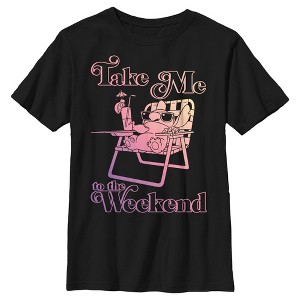 Boy's Lilo & Stitch Take Me to the Weekend T-Shirt - 1 of 4