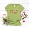 Simply Sage Market Women's Merry and Bright Short Sleeve Graphic Tee - 3 of 4