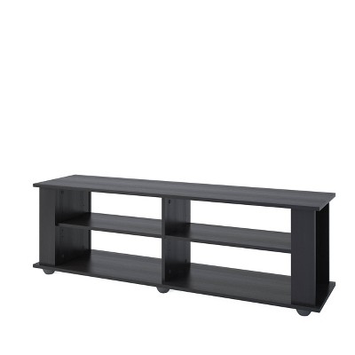 Ravenwood Black 62" Media Console with Adjustable Shelves