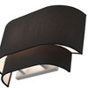 Livex Lighting Bainbridge 2 - Light Wall Light in  Black - 2 of 4