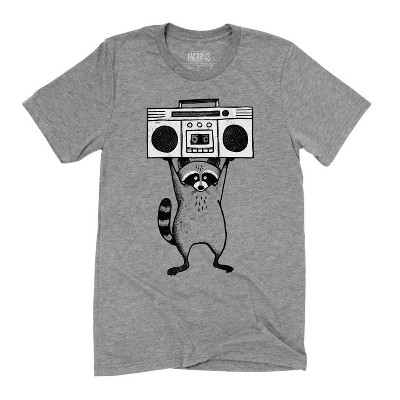 Men's Unisex Raccoon Graphic Tee - Factory 43