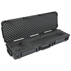 SKB iSeries Roland AX Edge Keytar Hard Case, Waterproof Polypropylene Shell with Plush Interior, TSA Latches and Wheels for Travel Protection - 1 of 4