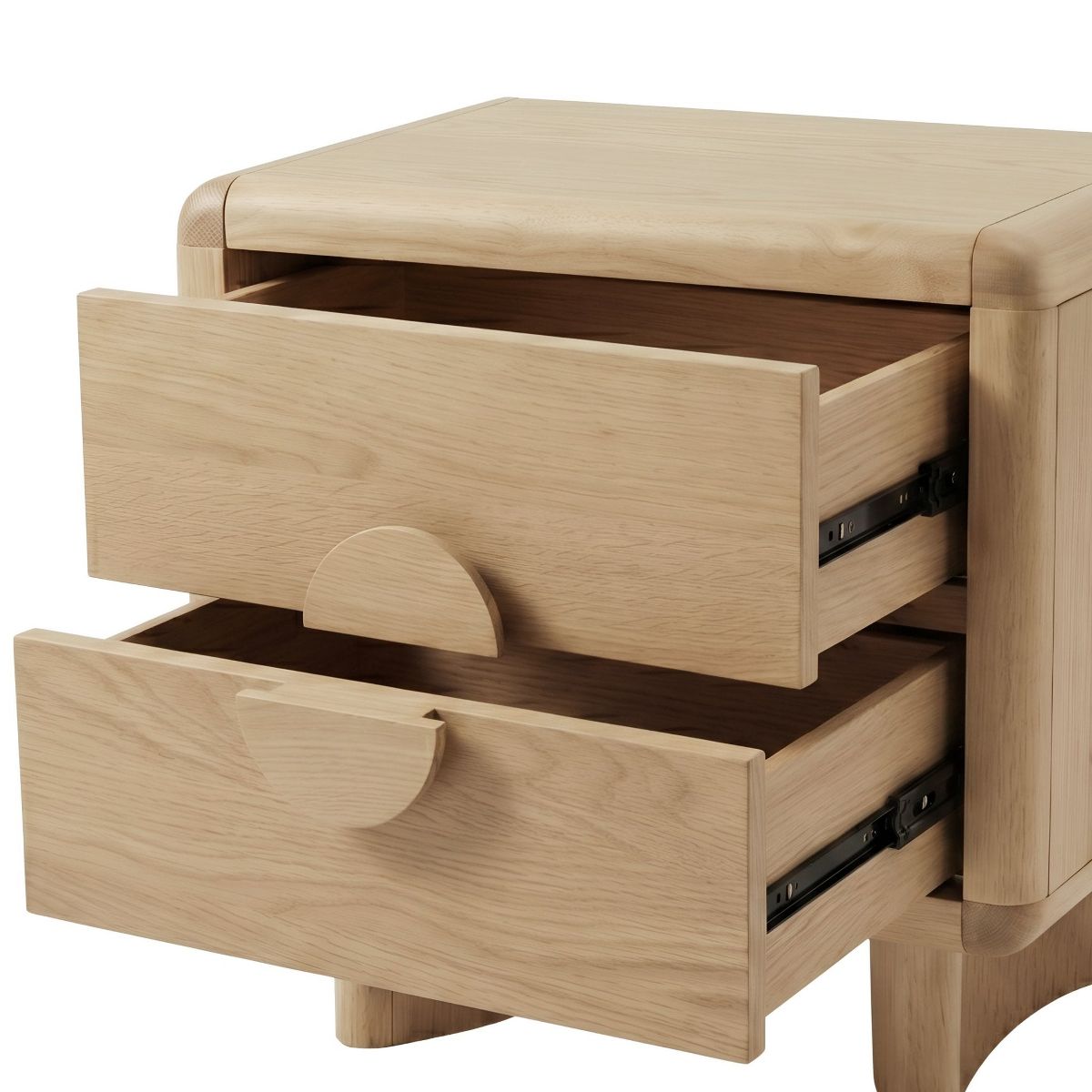 Gabrielle Nightstand, Light Oak - thumbnail 5