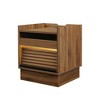 JUJABU Mid Century Modern Nightstand with Charging Station, 2 Drawers for Bedroom/Living Room - 2 of 4