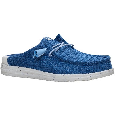 HEYDUDE Mens Wally Slip Multi Mesh , Ensign Blue/Multi, 10 — фото 4