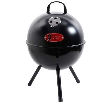 Gibson Kingston 6 Piece BBQ Grill Set in Black and Red