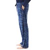 #followme Men's Microfleece Pajamas - Plaid Pajama Pants for Men - Lounge & Sleep PJ Bottoms - 2 of 3
