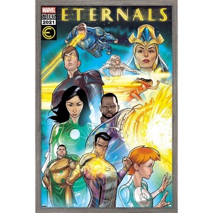 Trends International Marvel Eternals - Space Comic Framed Wall Poster Prints - 1 of 4