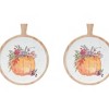 Pumpkin Cutting Board (Set Of 2) 12.25" Pine Watercolor Design Autumn Decor By Melrose - 3 of 3