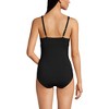 Lands' End Womens Chlorine Resistant V-Neck Hardware One Piece Swimsuit - 2 of 4