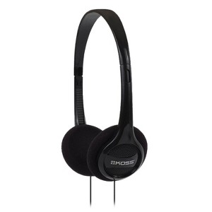 Koss® KPH7 On-Ear Headphones in Hang-Bag Packaging, Black - 1 of 4