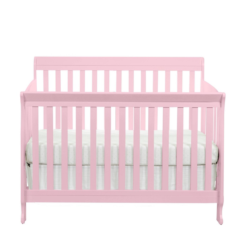 Photos - Kids Furniture Suite Bebe Riley Lifetime Bundle Crib and Toddler Guard Rail - Pink