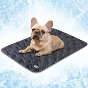 PetAmi Waterproof Cooling Blanket Mat for Dog Cat Pet, Anti Slip Indoor Cool Pad, Q-MAX Sofa Couch Bed Crate Cover - 1 of 4