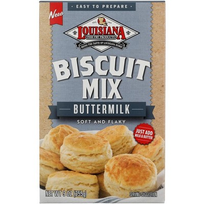 Louisiana Fish Fry Products Biscuit Mix Buttermilk - 6 pack, 9 oz