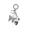 CTM Women's Crystal Butterfly & Heart Bag Charm - 2 of 2