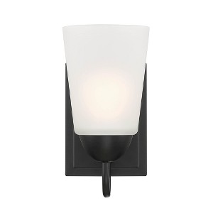 Designers Fountain Malone 1 - Light Wall Light in  Matte Black - 1 of 1