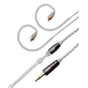 Meze Audio MMCX to 3.5mm Silver-Plated Headphone Cable - 3.9 ft. - 1 of 4