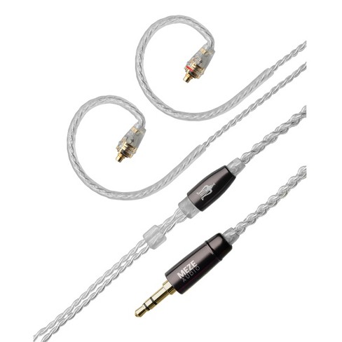 Meze Audio MMCX to 3.5mm Silver-Plated Headphone Cable - 3.9 ft. - image 1 of 4