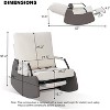 Acekool 3-Position Glider - Foldable Rocker with Hidden Footrest - 2 of 4