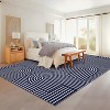 Large Area Rug Modern Abstract Living Room Rug Non Slip, Thin & Foldable & Washable, Low Pile Carpet, Indoor Decorative Printed Mat - 2 of 4