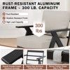 EAGLE PEAK Urban Slate 7 Piece Modern Outdoor Patio Furniture Set, Couch, Patio Chairs, Coffee Table, and Side Table - 4 of 4