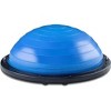 Balance Exercise Ball 20 Inch Diameter with Resistance Bands and Pump Gym Equipment for Strength and Flexibility in Blue – HomeItUsa - 3 of 4