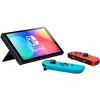 Nintendo Switch OLED Gaming Console With Neon Blue and Red Joy Con - Manufacturer Refurbished - 4 of 4